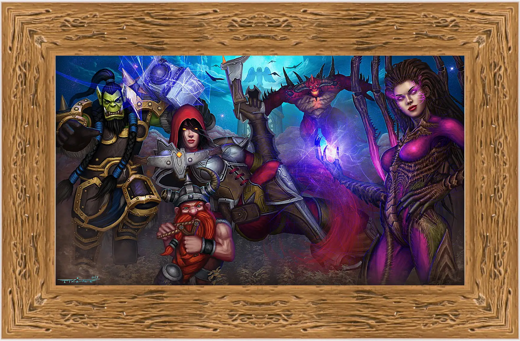 Картина в раме - Heroes Of The Storm

