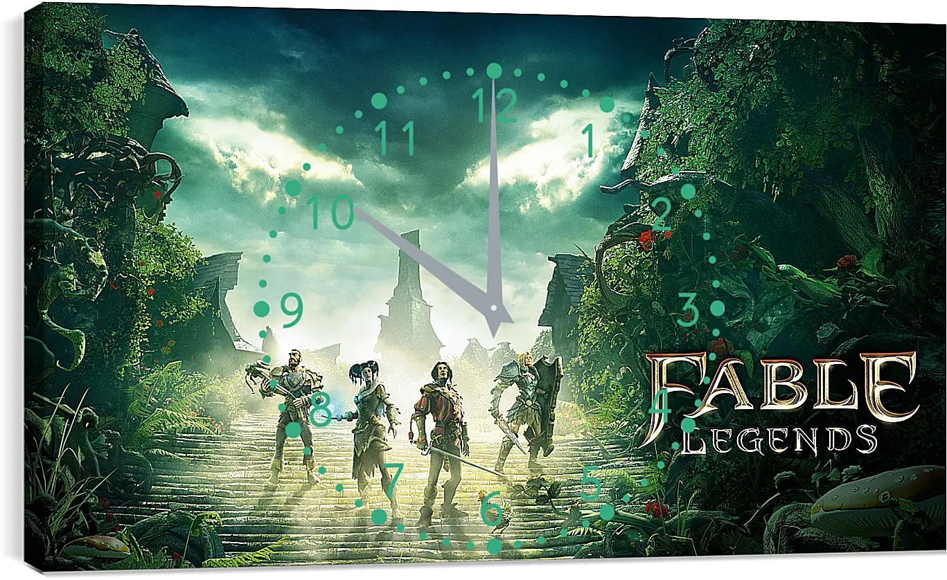 Часы картина - Fable Legends
