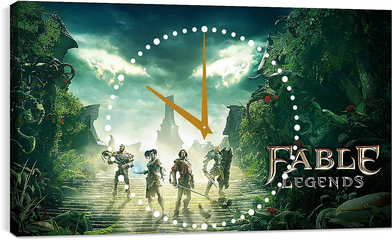 Часы картина - Fable Legends
