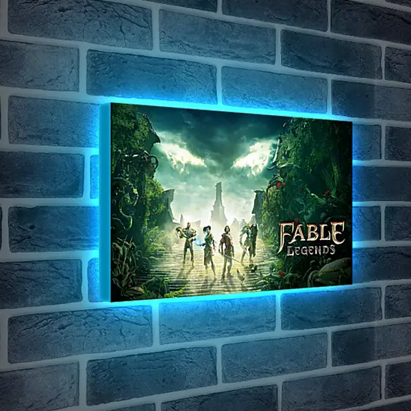 Лайтбокс световая панель - Fable Legends
