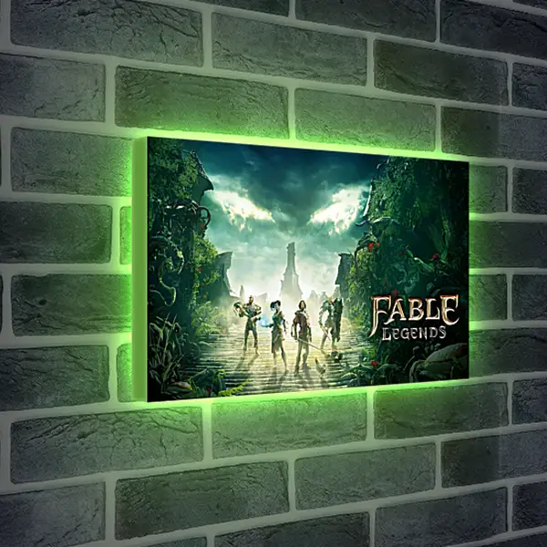 Лайтбокс световая панель - Fable Legends
