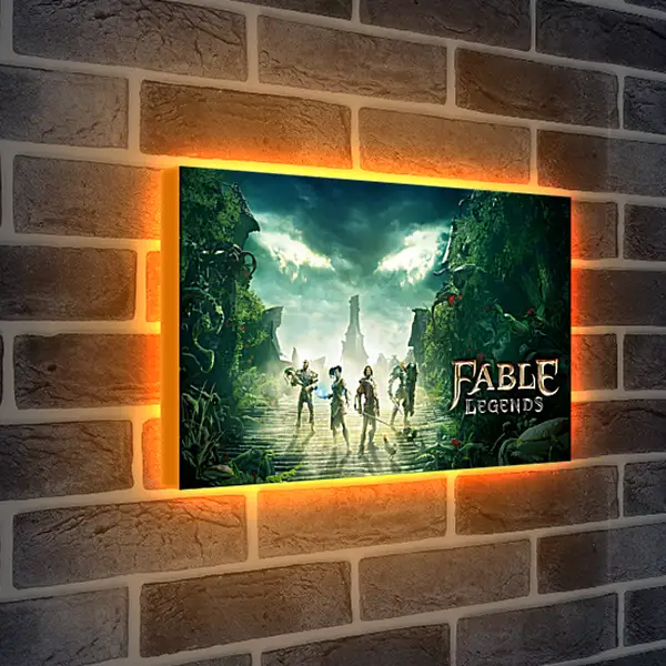 Лайтбокс световая панель - Fable Legends
