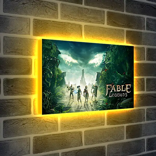 Лайтбокс световая панель - Fable Legends
