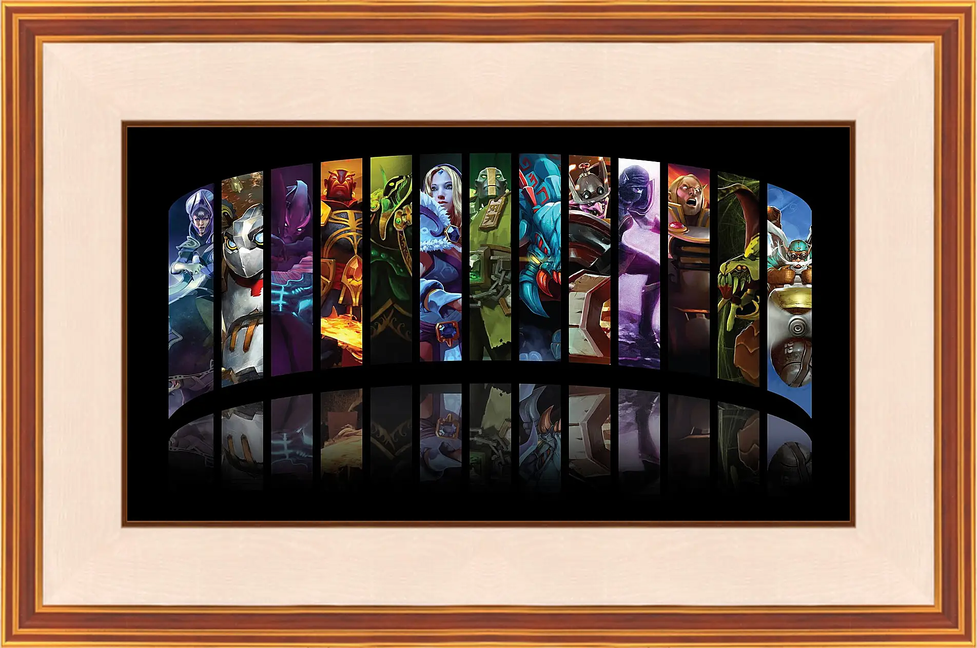 Картина в раме - DotA 2