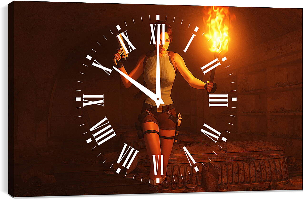Часы картина - Tomb Raider: The Last Revelation