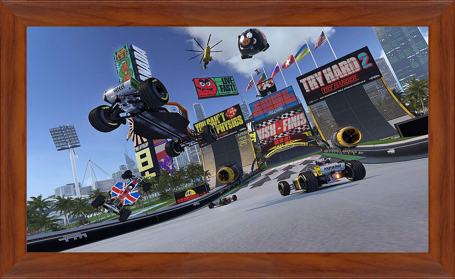 Картина в раме - TrackMania Turbo
