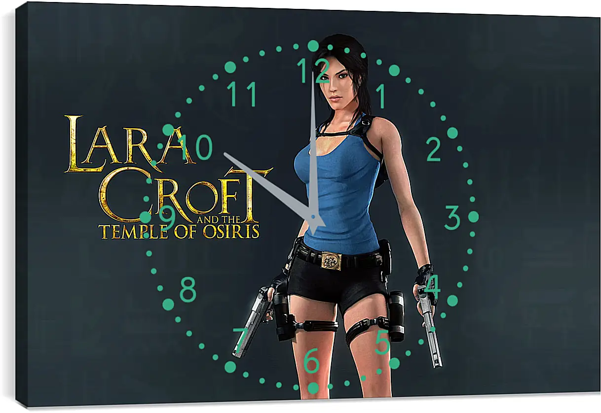 Часы картина - Lara Croft And The Temple Of Osiris
