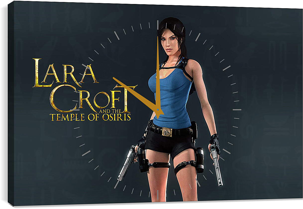 Часы картина - Lara Croft And The Temple Of Osiris
