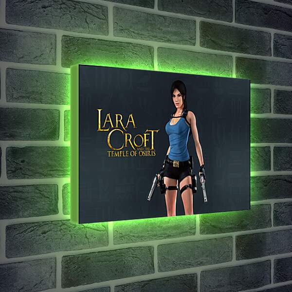 Лайтбокс световая панель - Lara Croft And The Temple Of Osiris

