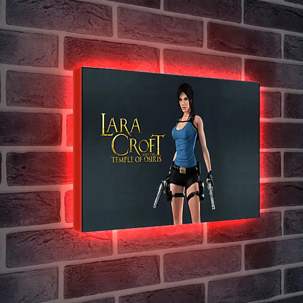 Лайтбокс световая панель - Lara Croft And The Temple Of Osiris
