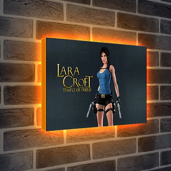 Лайтбокс световая панель - Lara Croft And The Temple Of Osiris
