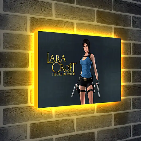 Лайтбокс световая панель - Lara Croft And The Temple Of Osiris
