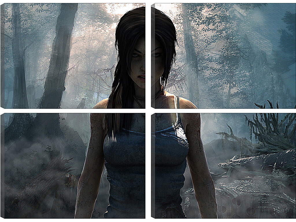 Модульная картина - Tomb Raider (2013)