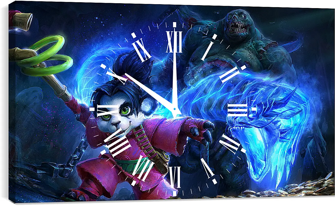 Часы картина - Heroes Of The Storm
