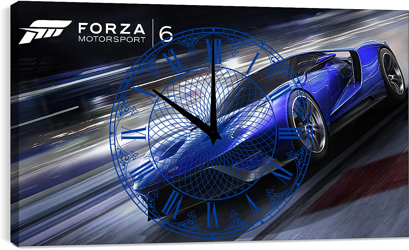 Часы картина - Forza Motorsport 6
