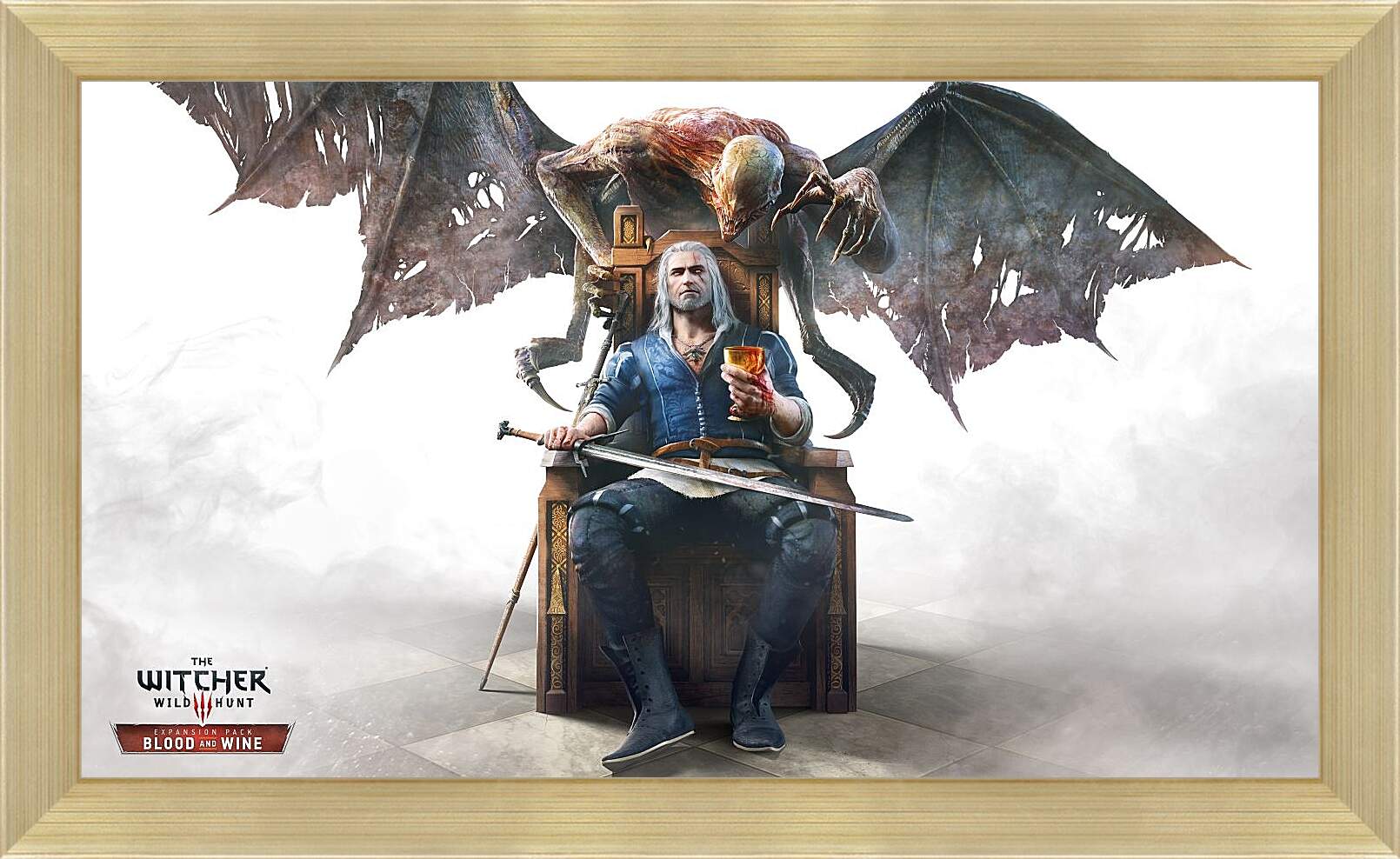 Картина в раме - The Witcher 3 (Ведьмак, Кровь и Вино), Геральт