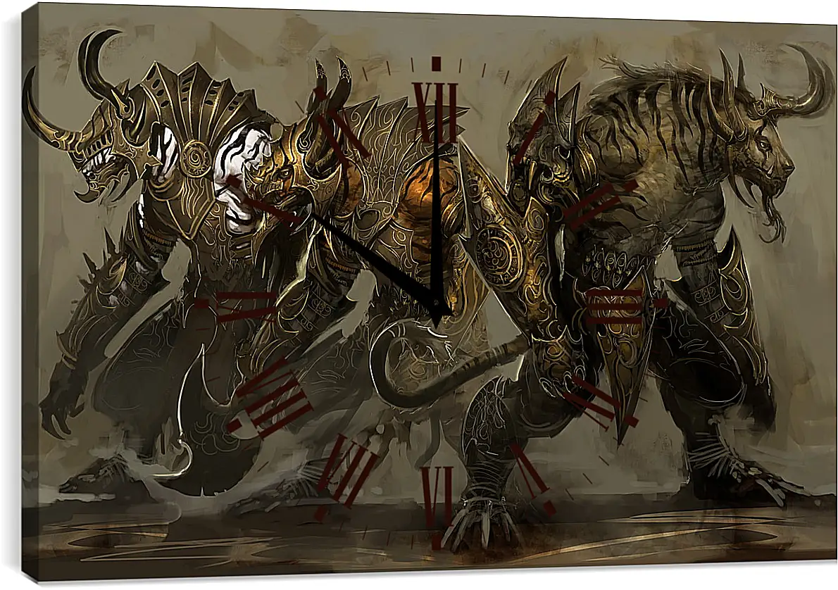 Часы картина - Guild Wars 2
