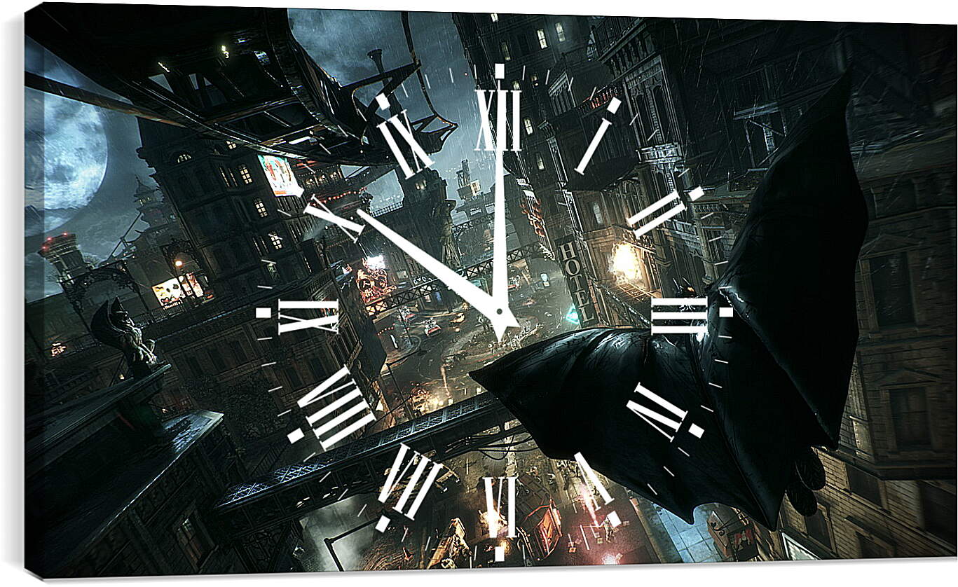 Часы картина - Batman: Arkham Knight