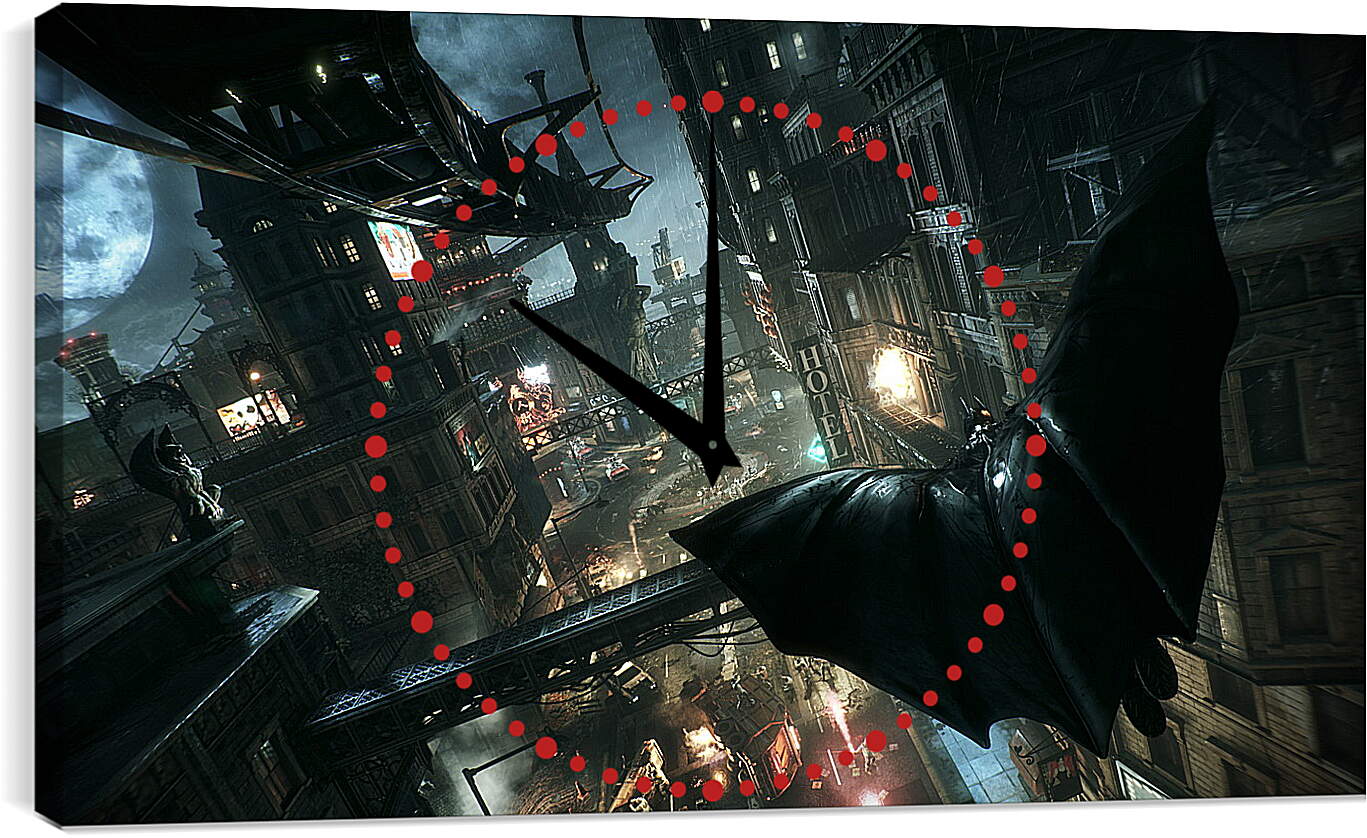 Часы картина - Batman: Arkham Knight