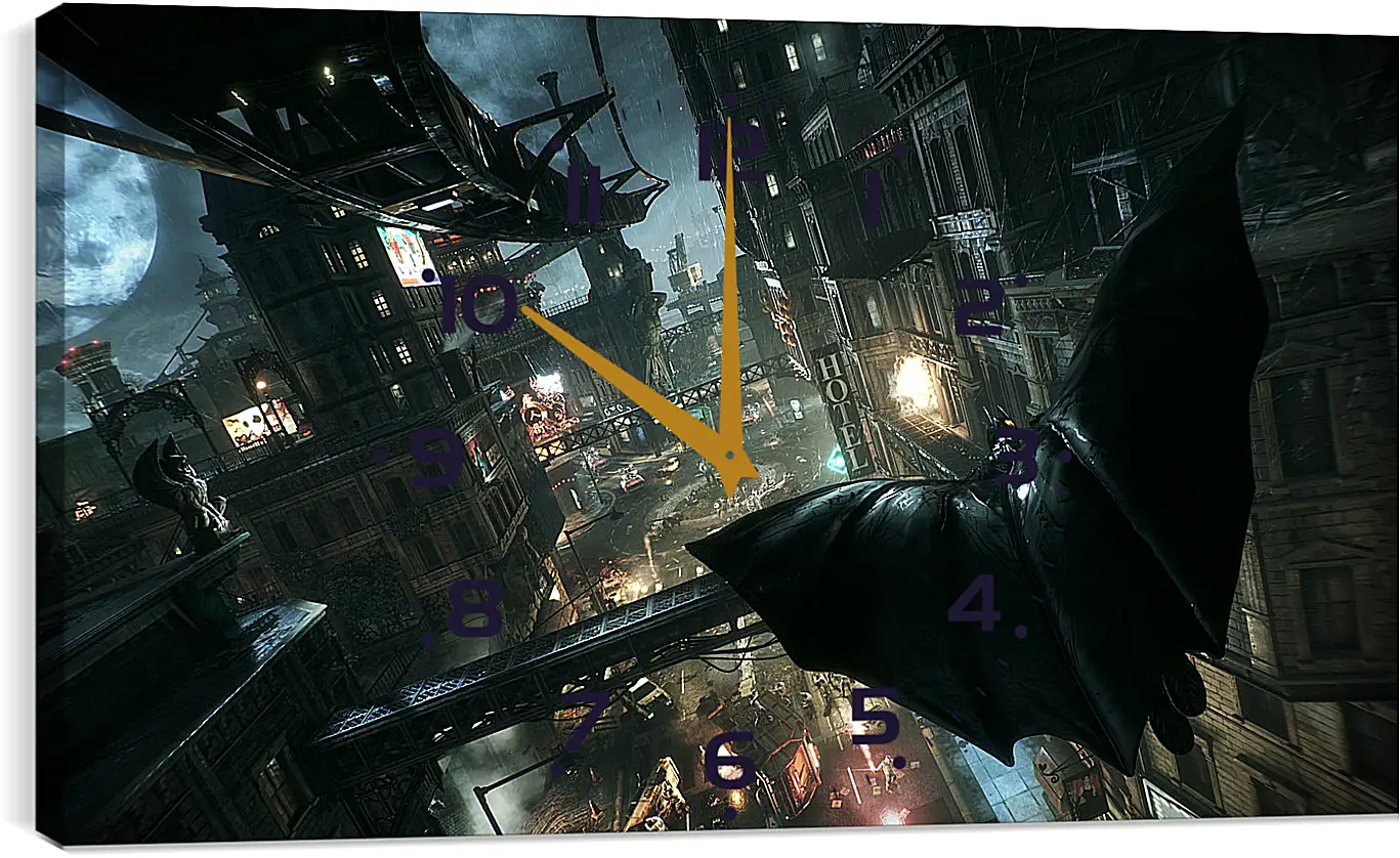 Часы картина - Batman: Arkham Knight