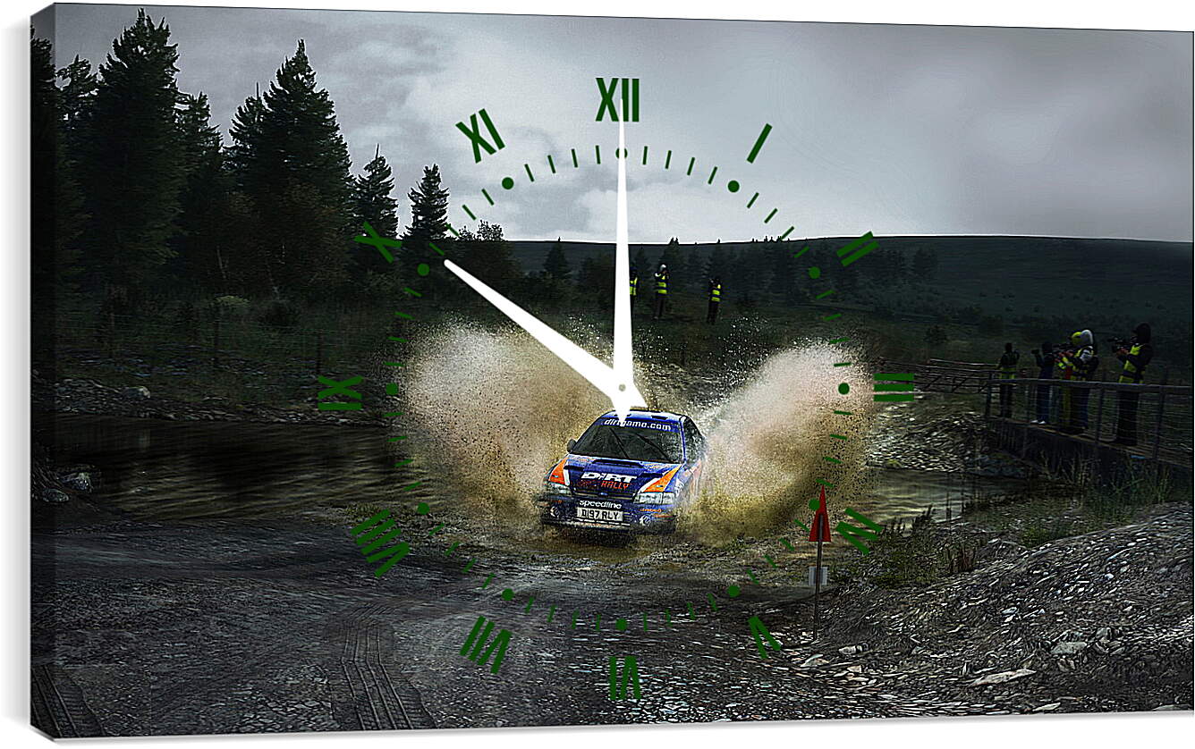 Часы картина - DiRT Rally
