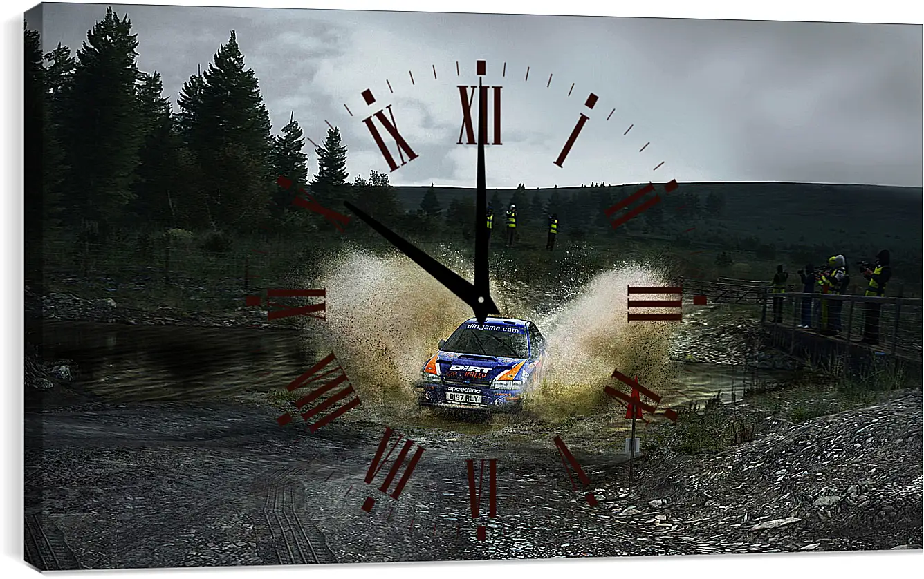 Часы картина - DiRT Rally
