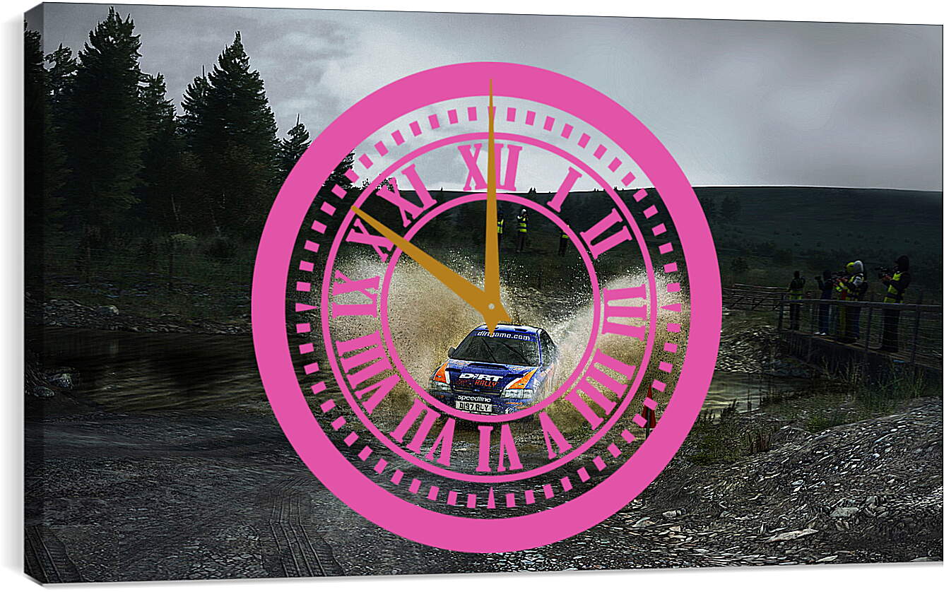 Часы картина - DiRT Rally
