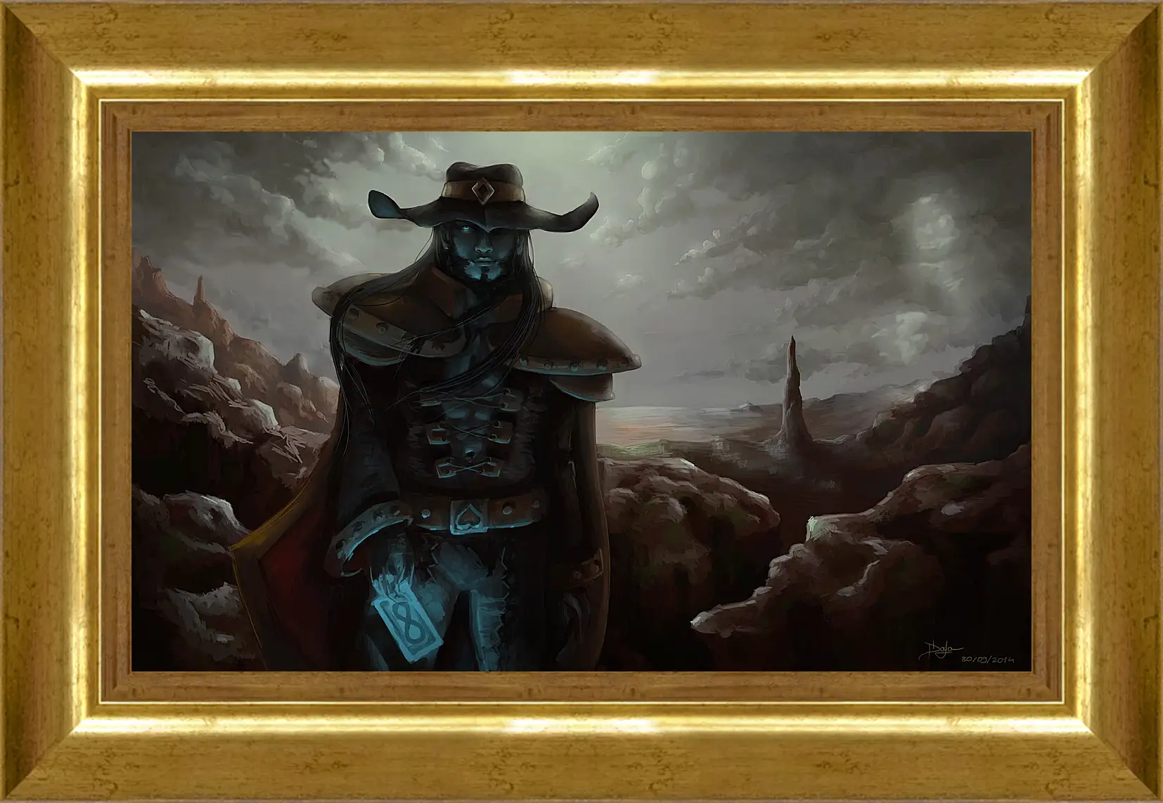 Картина в раме - League Of Legends
