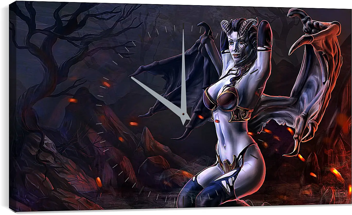 Часы картина - DotA 2