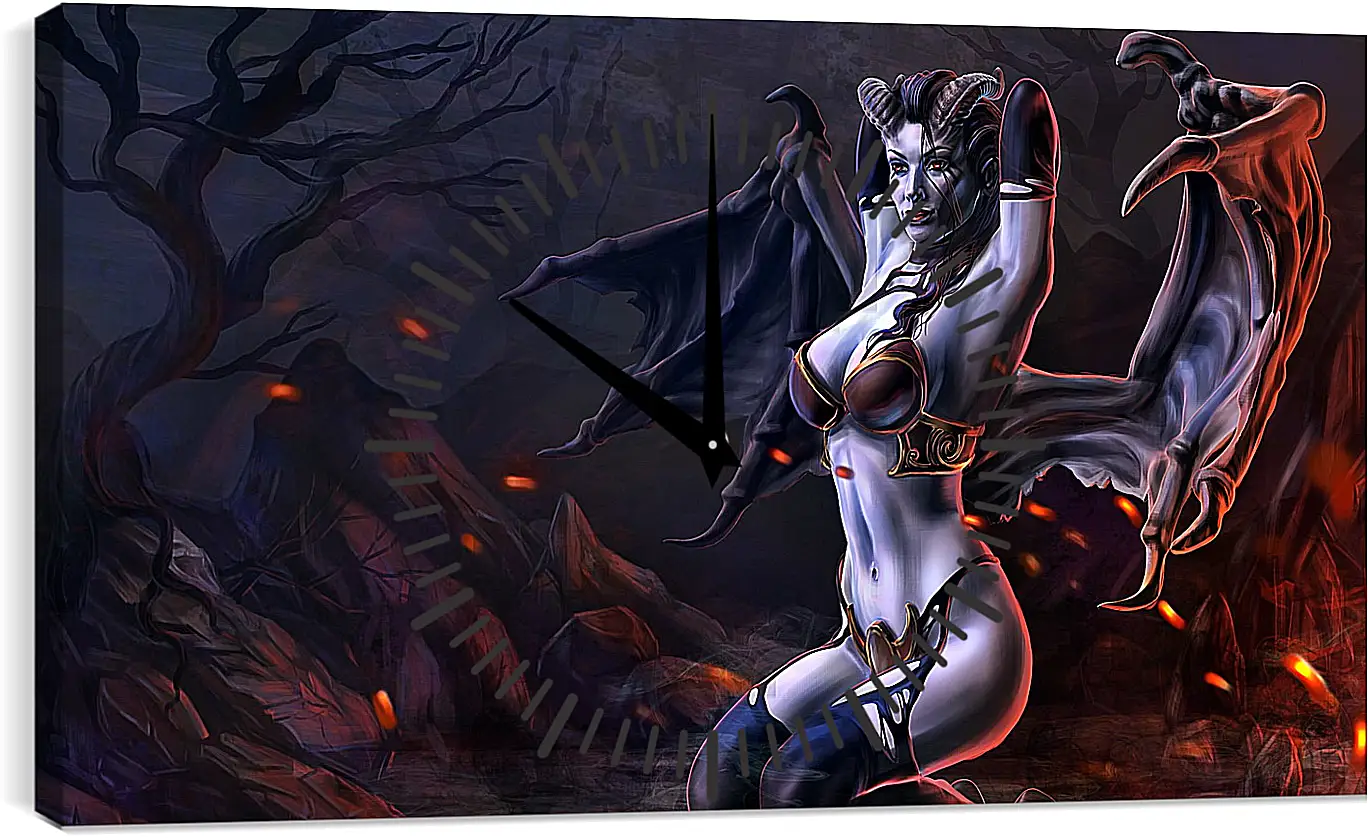 Часы картина - DotA 2