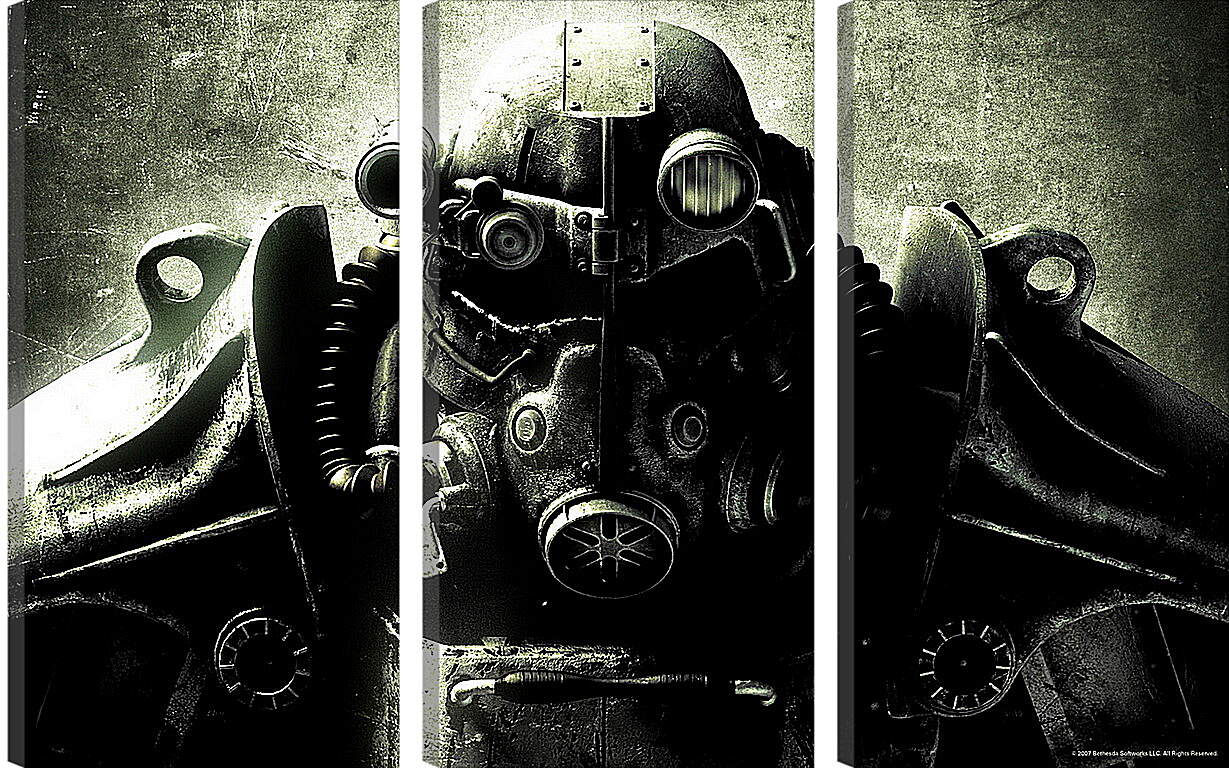 Модульная картина - Fallout 3