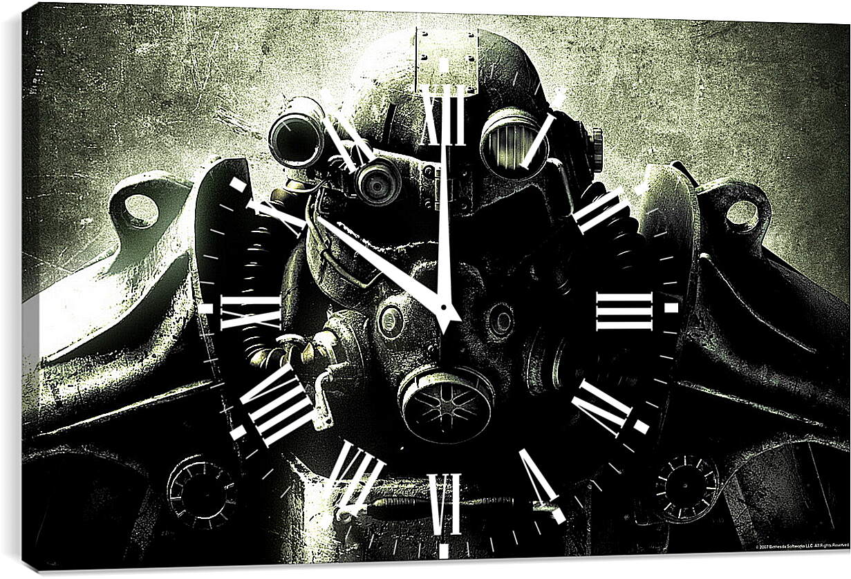 Часы картина - Fallout 3