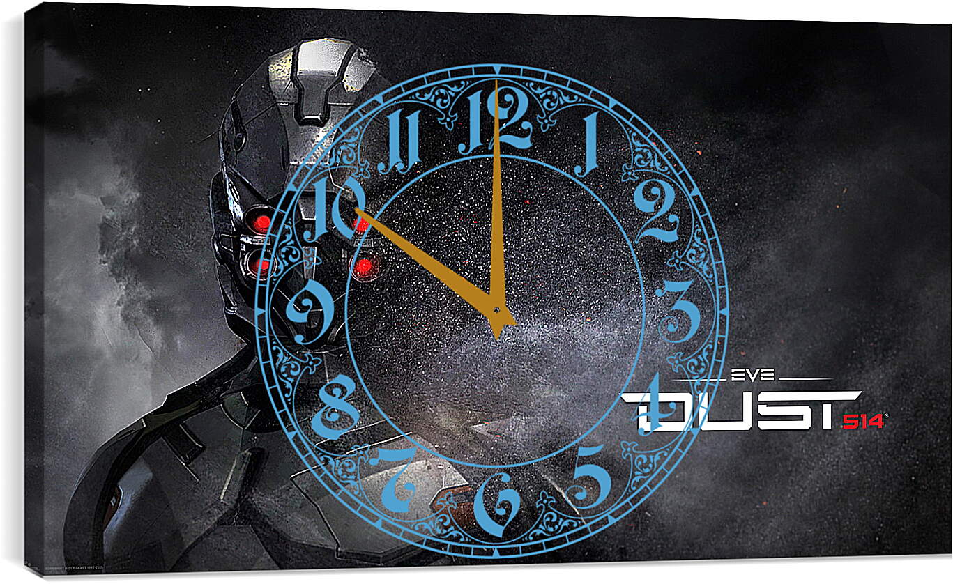 Часы картина - Dust 514
