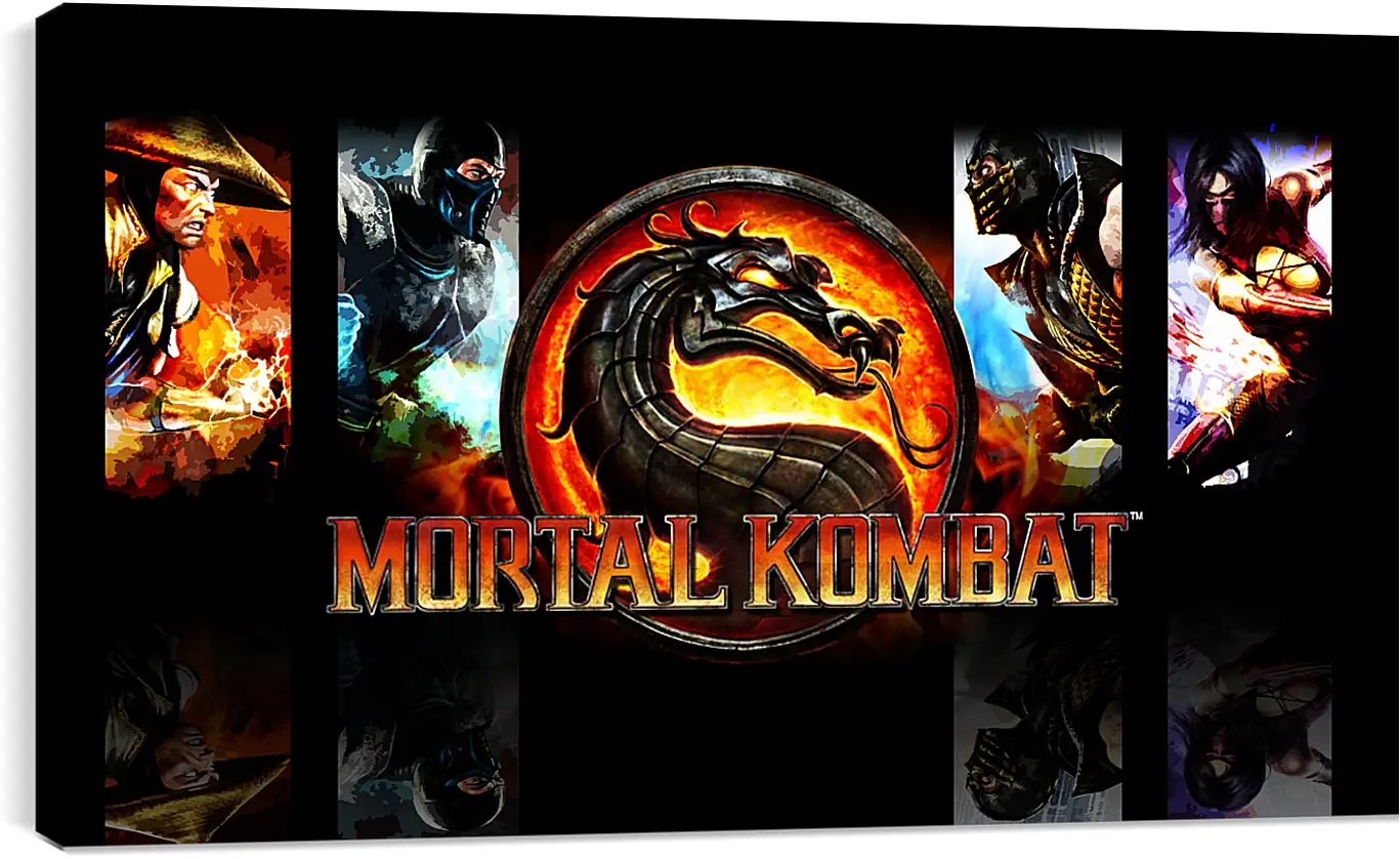 Постер и плакат - Mortal  Kombat