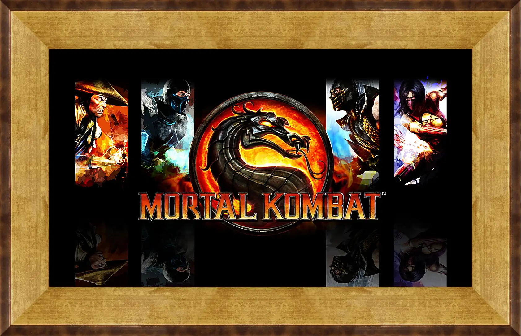 Картина в раме - Mortal  Kombat