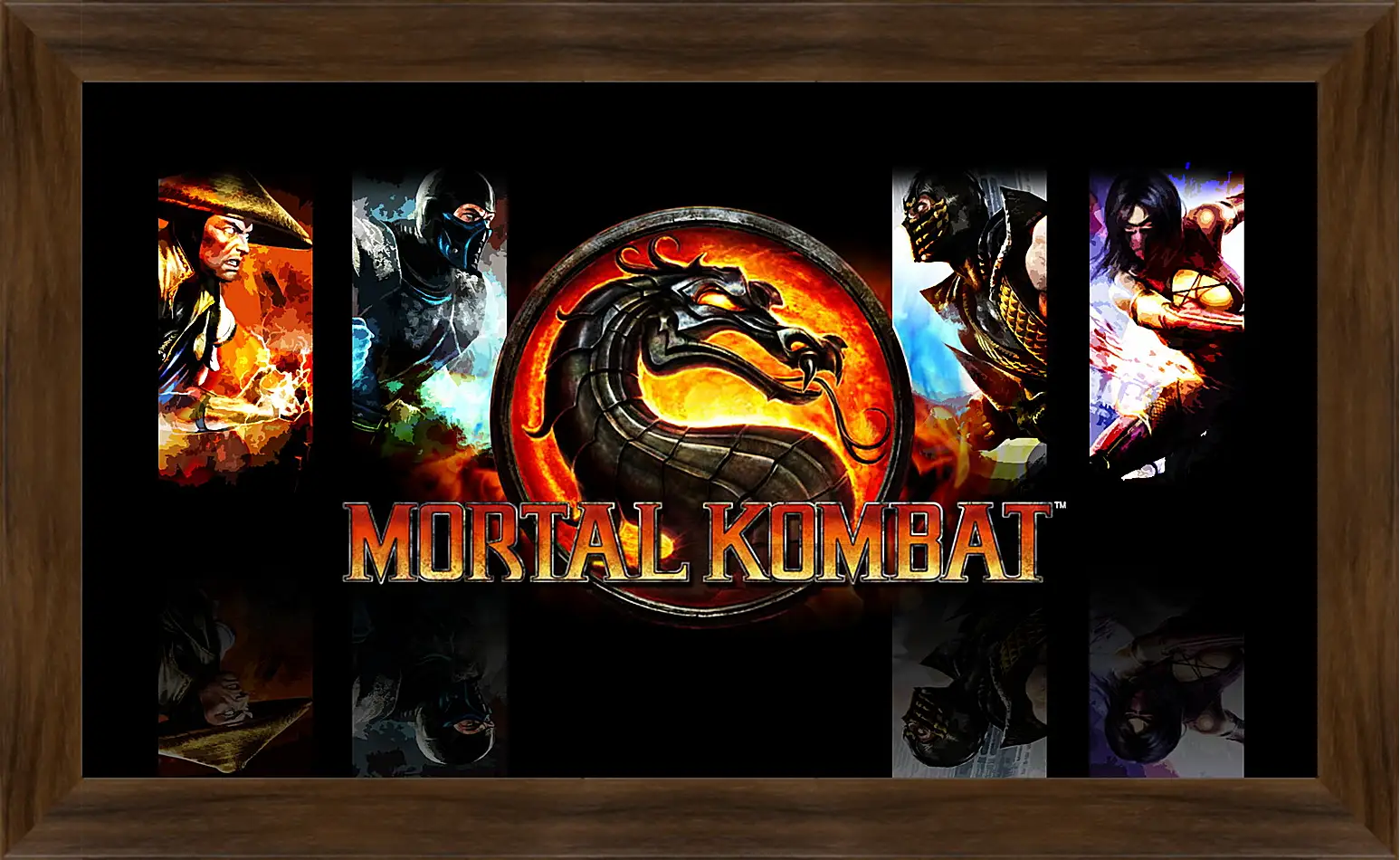 Картина в раме - Mortal  Kombat