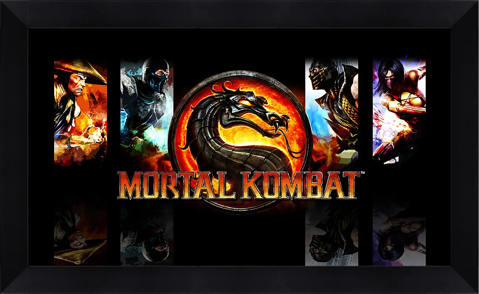 Картина в раме - Mortal  Kombat