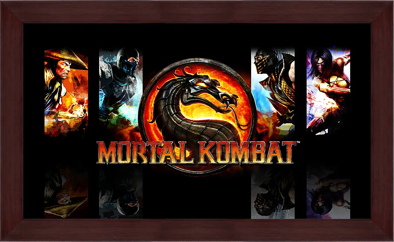 Картина в раме - Mortal  Kombat