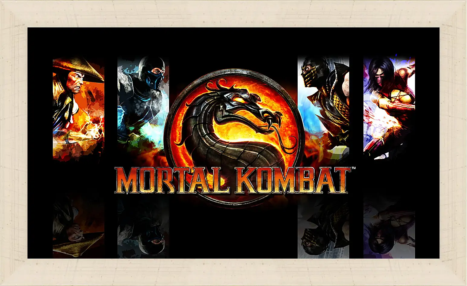 Картина в раме - Mortal  Kombat