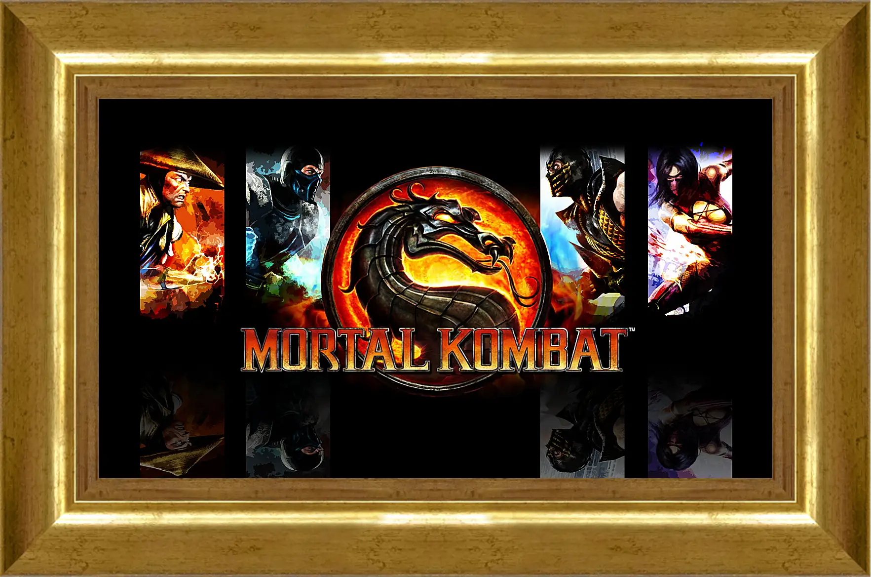 Картина в раме - Mortal  Kombat