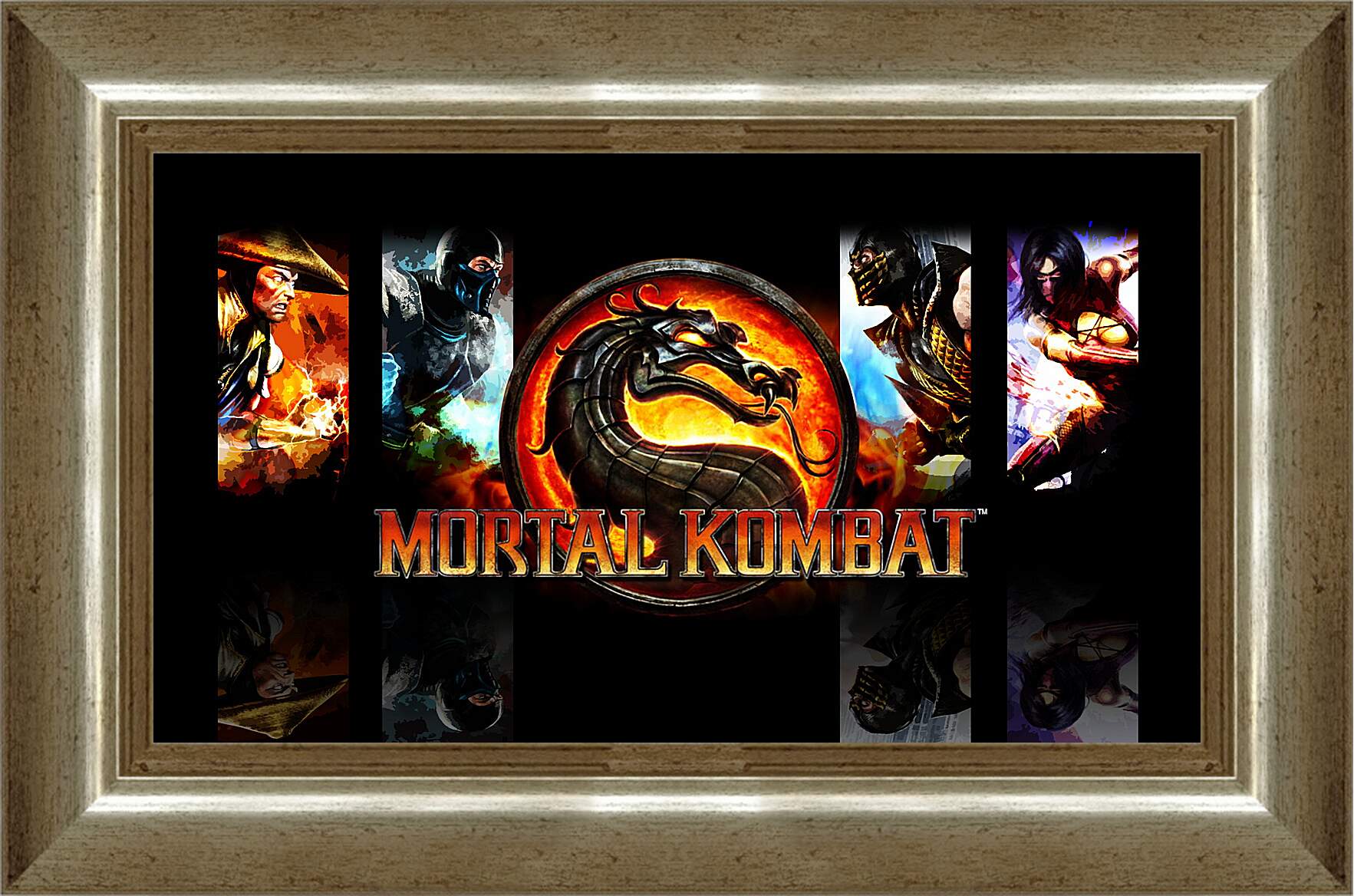 Картина в раме - Mortal  Kombat