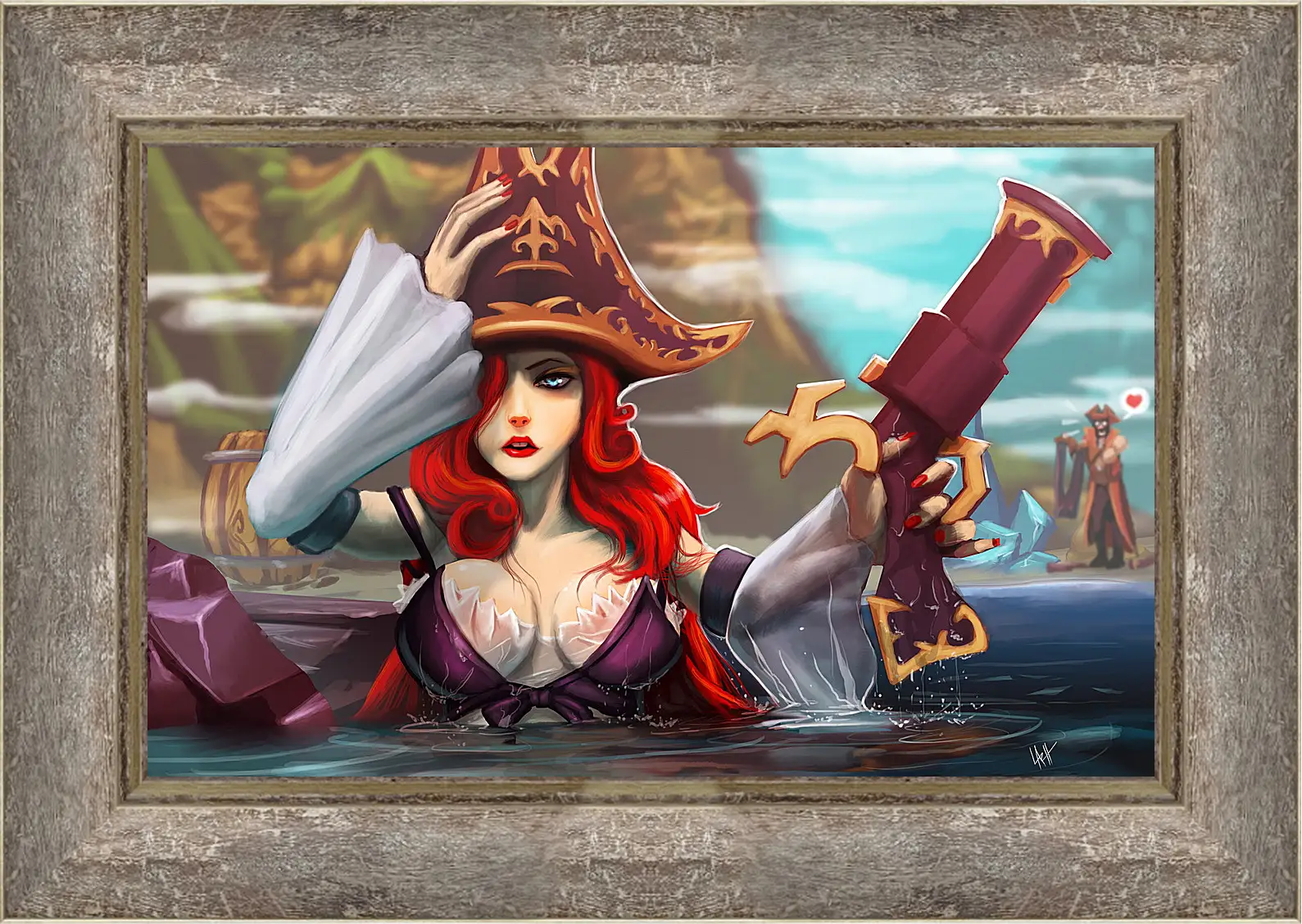 Картина в раме - League Of Legends
