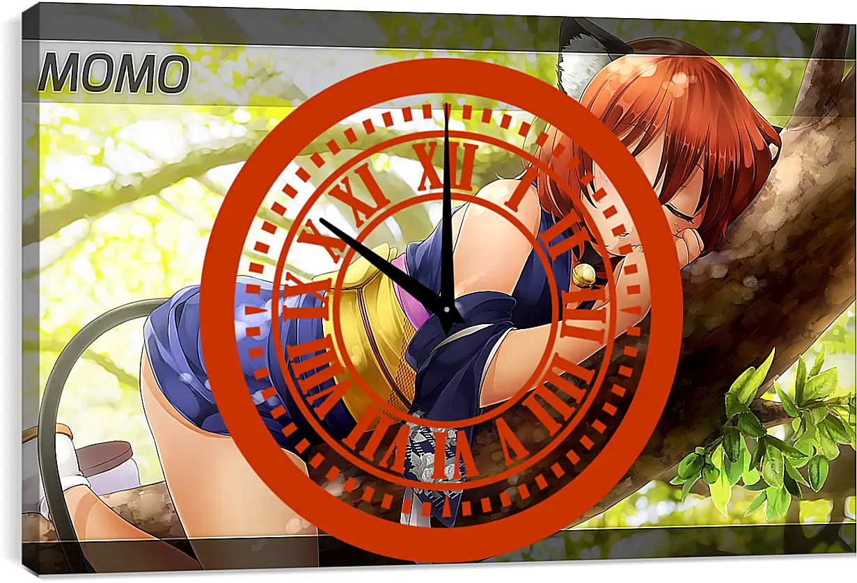 Часы картина - HuniePop
