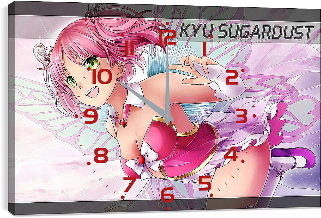 Часы картина - HuniePop
