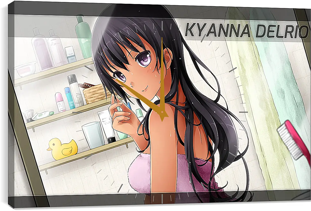 Часы картина - HuniePop
