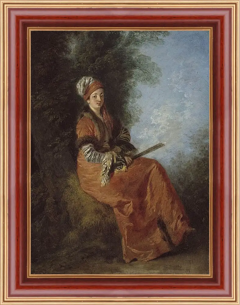 Антуан ватто капризница. Антуан Ватто (1684-1721). Ватто капризница.