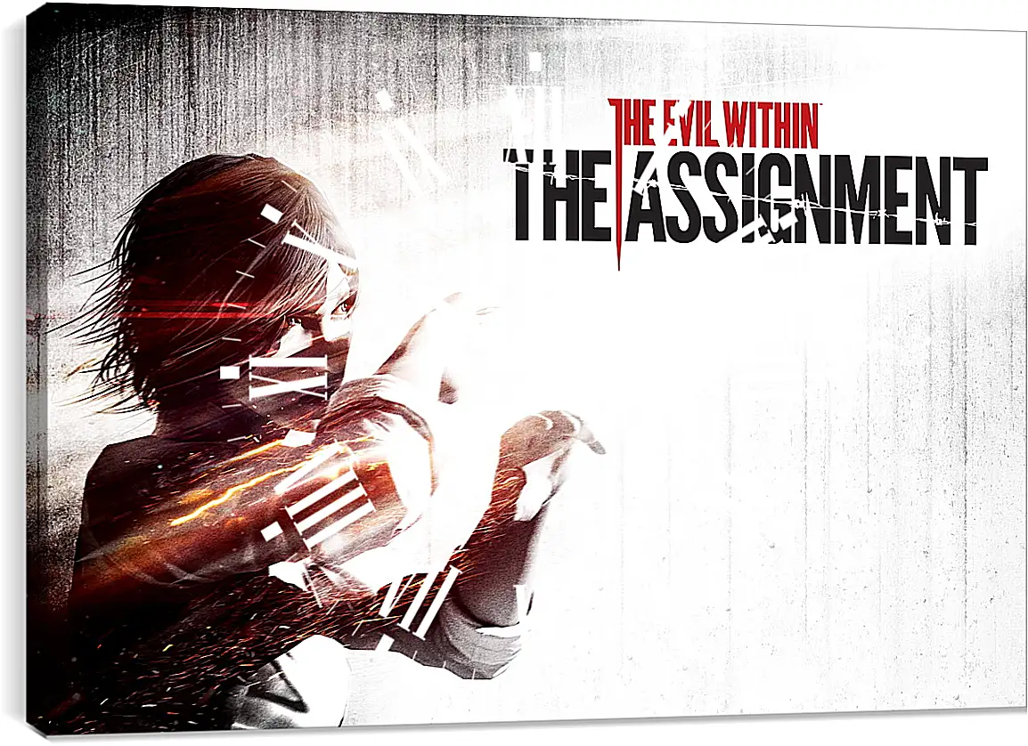 Часы картина - The Evil Within
