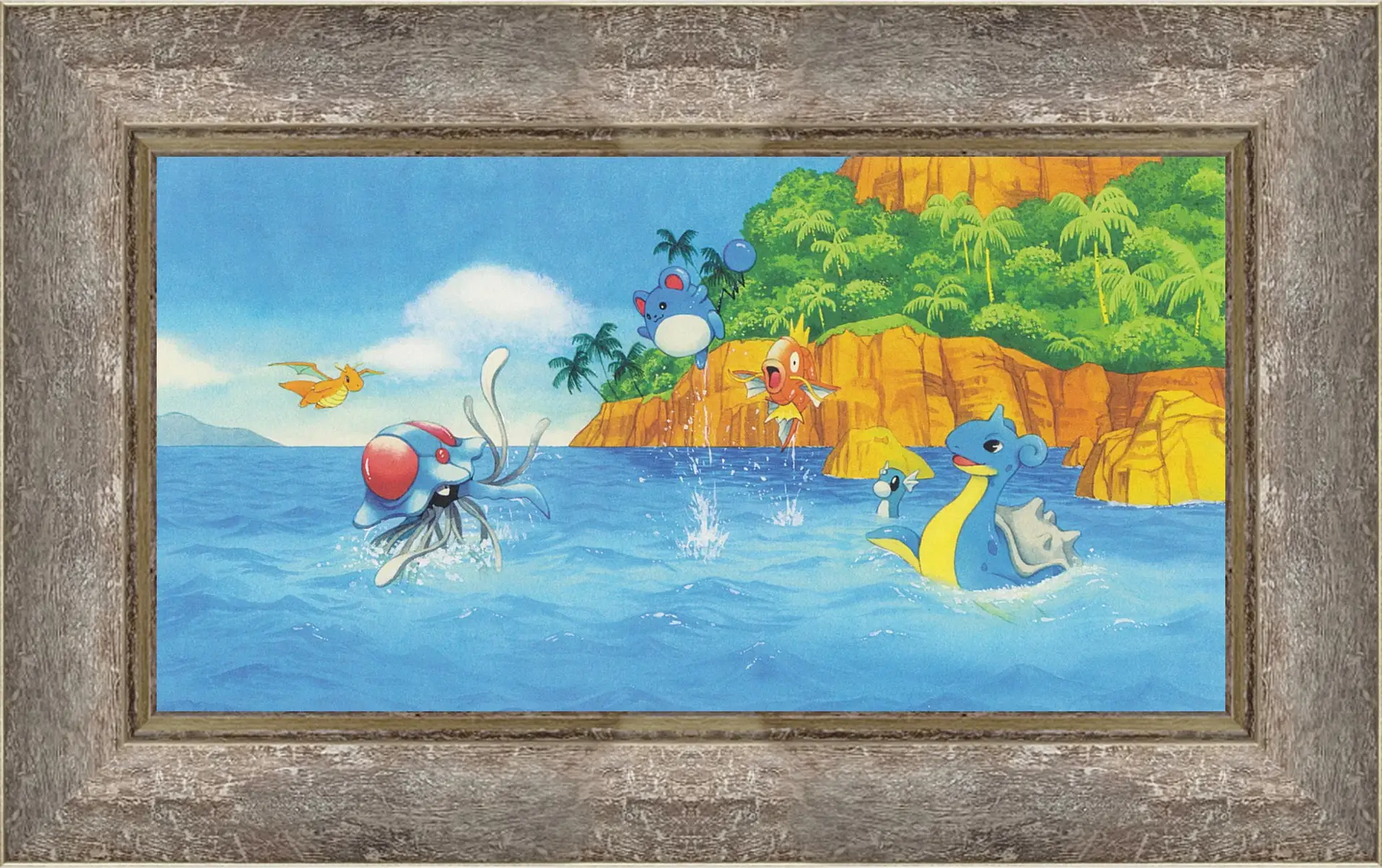 Картина в раме - Pokemon
