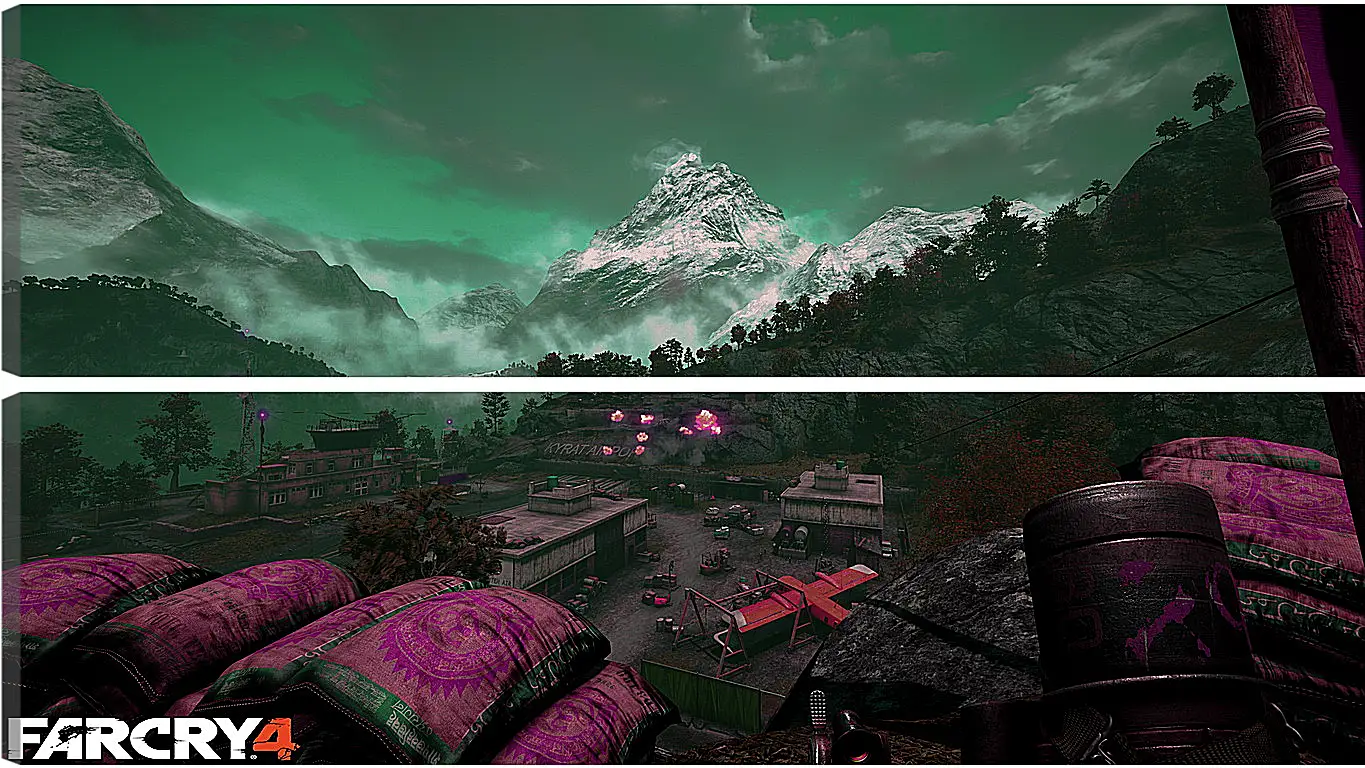 Модульная картина - Far Cry 4