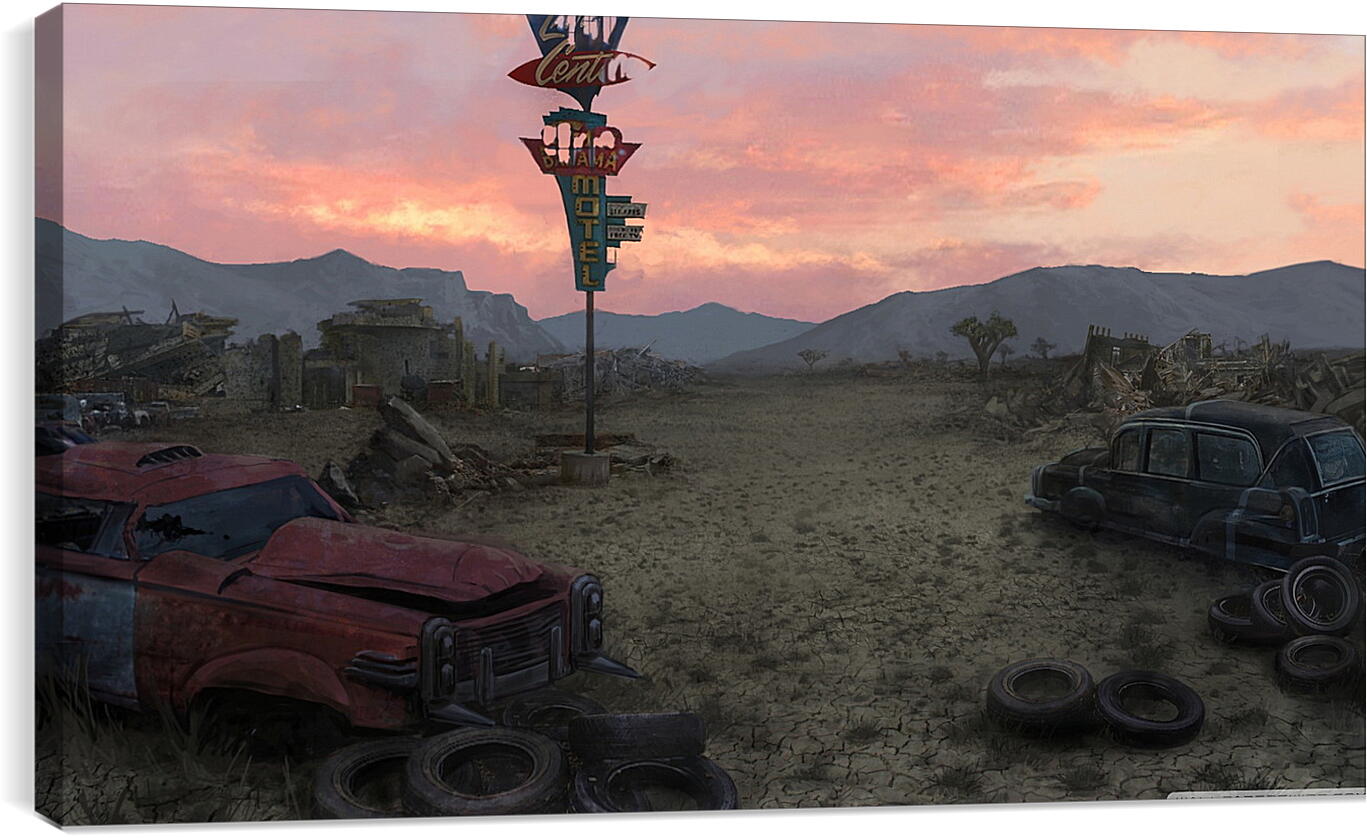 Постер и плакат - Fallout: New Vegas